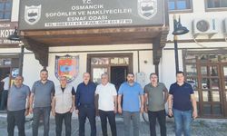 Şerif Okudan’dan Şoförler ve Nakliyeciler Odası’na ziyaret