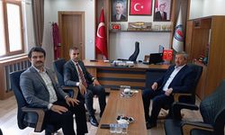Kaymakamlardan Başkan Toydemir’e ziyaret