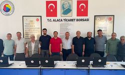 Alaca Ticaret Borsası’nda sezonun ilk arpası satıldı