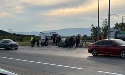 Çorum’da otomobil ile tanker çarpıştı: 4 yaralı