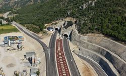 Kırkdilim Tünelleri'nden 1 ayda 250 bin araç geçti