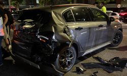 Çorum'da korkutan zincirleme kaza: 2 yaralı