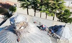 Ayağı ipe takıldı: İtfaiye ekipleri tarafından kurtarıldı