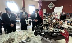 Kargı'da el emeği eserler görücüye çıktı