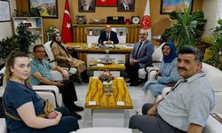 Çorum ÇÖLYAK Derneği’nden Başkan Duran Bıyık’a ziyaret