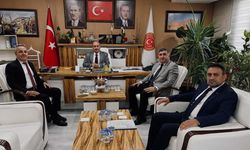 Eğitimcilerden Duran Bıyık'a hayırlı olsun ziyareti