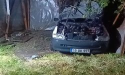 Yanan aracın kundaklandığı ortaya çıktı: Şüpheli tutuklandı