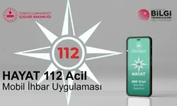 Hayat 112 Acil uygulamasını kullananların sayısı 522 bine ulaştı