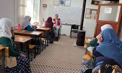 Bayat'ta kursiyerlere şiddetle mücadele ve dijital okuryazarlık eğitimi