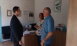 Bayat Kaymakamı Kerem Yüce esnafla vedalaştı