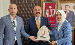Kızılay’dan Başkan Taner İsbir’e anlamlı ziyaret