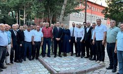Bayat Kaymakamı Kerem Yüce’ye veda yemeği