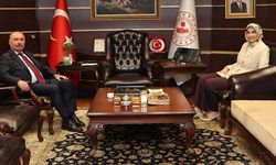 Vali Çalgan’dan Bakan Yardımcısı Yiğitbaşı’na ziyaret