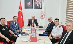 Çorum'da genişletilmiş asayiş toplantısı gerçekleştirildi