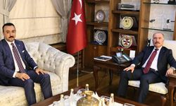 Kaymakam Özgür Pelvan'dan Vali Ali Çalgan'a ziyaret
