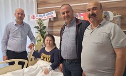 MHP’'den Kübra Aktaş’a Geçmiş Olsun Ziyareti