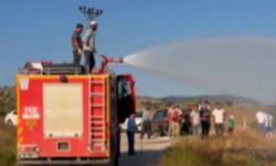 Laçin’de yangın!