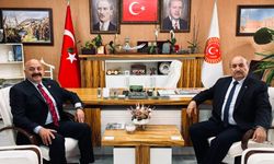 Başkan İsbir'den Duran Bıyık'a hayırlı olsun ziyareti