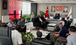 Yakup Alar, Mecitözü muhtarlarıyla bir araya geldi