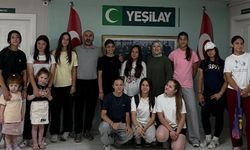 Genç Voleybolculardan Yeşilay Çorum Şubesi’ne Anlamlı Ziyaret
