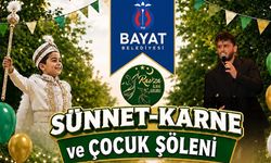 Bayat’ta sünnet, karne ve çocuk şöleni düzenlenecek