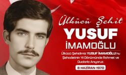 Ülkücü şehit Yusuf İmamoğlu dualarla anıldı