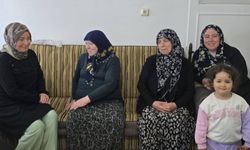 AK Parti İskilip Kadın Kolları'ndan hane ziyareti