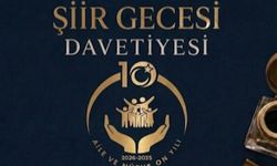 Çorum’da “Şiir Gecesi” düzenlenecek