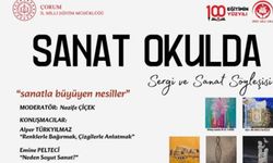 Sanat okulda projesi Yunus Emre Ortaokulu’nda devam ediyor