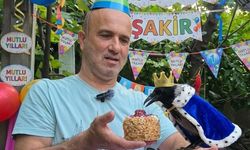 Karga Şakir’e fındıklı pastayla sürpriz doğum günü