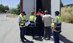 Çorum’da gıda taşıyan araçlara sıkı denetim