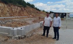 Yaylabaşı Köyü’ne halı saha yapılıyor