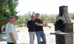 Kamu malına zarar verdiler: Başkan inceleme yaptı