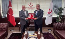 Başkan Aşgın’dan Mustafa Destici’ye taziye ziyareti