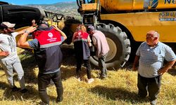 Mecitözü’nde biçerdöver kontrolleri devam ediyor