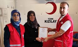 Alaca Kızılay’dan düzenli kan bağışçılarına madalya
