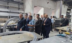 MHP heyetinden İskilip’te üretime başlayan tesise ziyaret