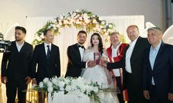 Osmancık’ta görkemli düğün: Dünyaevine girdiler