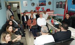 Başkan Gelgör’den İlçe Başkanı Başkaya’ya hayırlı olsun ziyareti