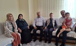Kıbrıs gazisi Abdullah Coşkun'a anlamlı ziyaret