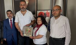 TÜRKAV ’dan Abdullah Güdek’e hayırlı olsun ziyareti