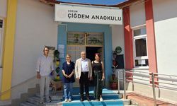 Cemil Çağlar’dan Çiğdem Anaokulu’na ziyaret
