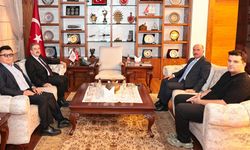 Recai Akyel, Vali Ali Çalgan ile biraraya geldi