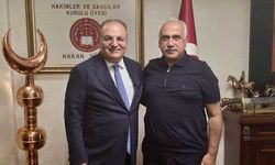 Başkan Çizikci, HSK Üyesi Hakan Yüksel ile görüştü