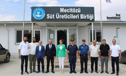 Kaymakam Nayman’dan Süt Üreticileri Birliği yönetimine ziyaret