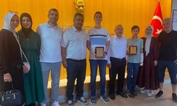 LGS’de dereceye giren öğrenciler Sepetçi’yi ziyaret etti