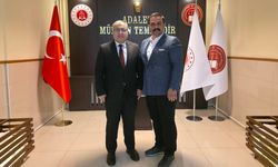 Bayat Belediye Başkanı Ünlü'den Cumhuriyet Savcısı Cantürk'e ziyaret