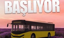 Lavanta Bahçesi’ne hafta sonu otobüs seferleri başladı