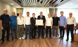Jandarma Komutanı Uğur Gürsoy’a fahri hemşehrilik beratı