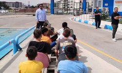Çocuklar geri dönüşüm süreçlerini yerinde öğrendi